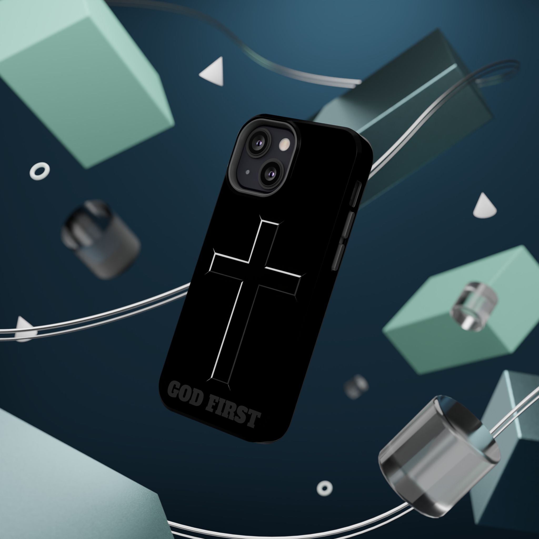 Cross Magnetic Impact-Resistant Cases