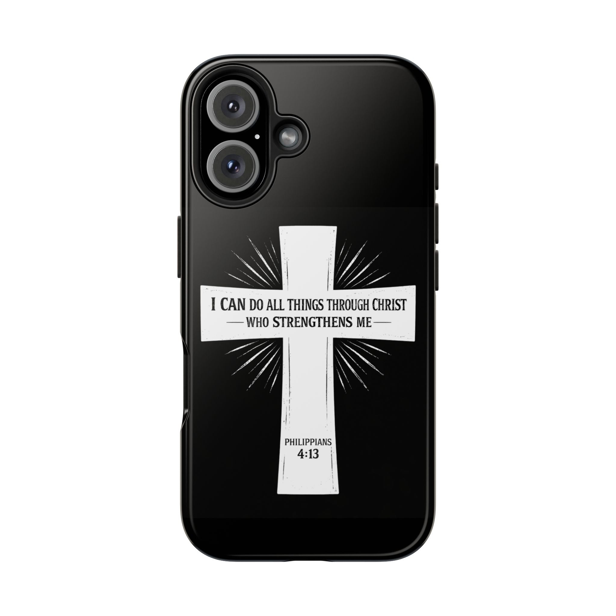 Philippians 4:13 Tough Phone Cases