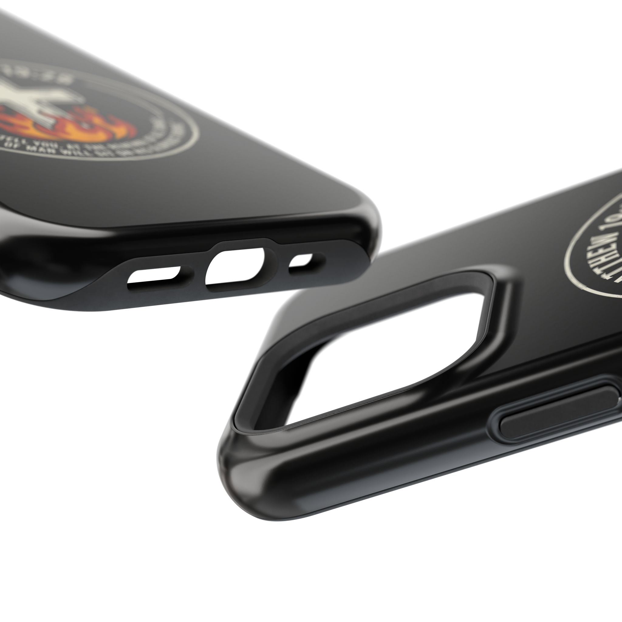 Matthew 19:28 with Cross Magnetic Impact-Resistant Cases