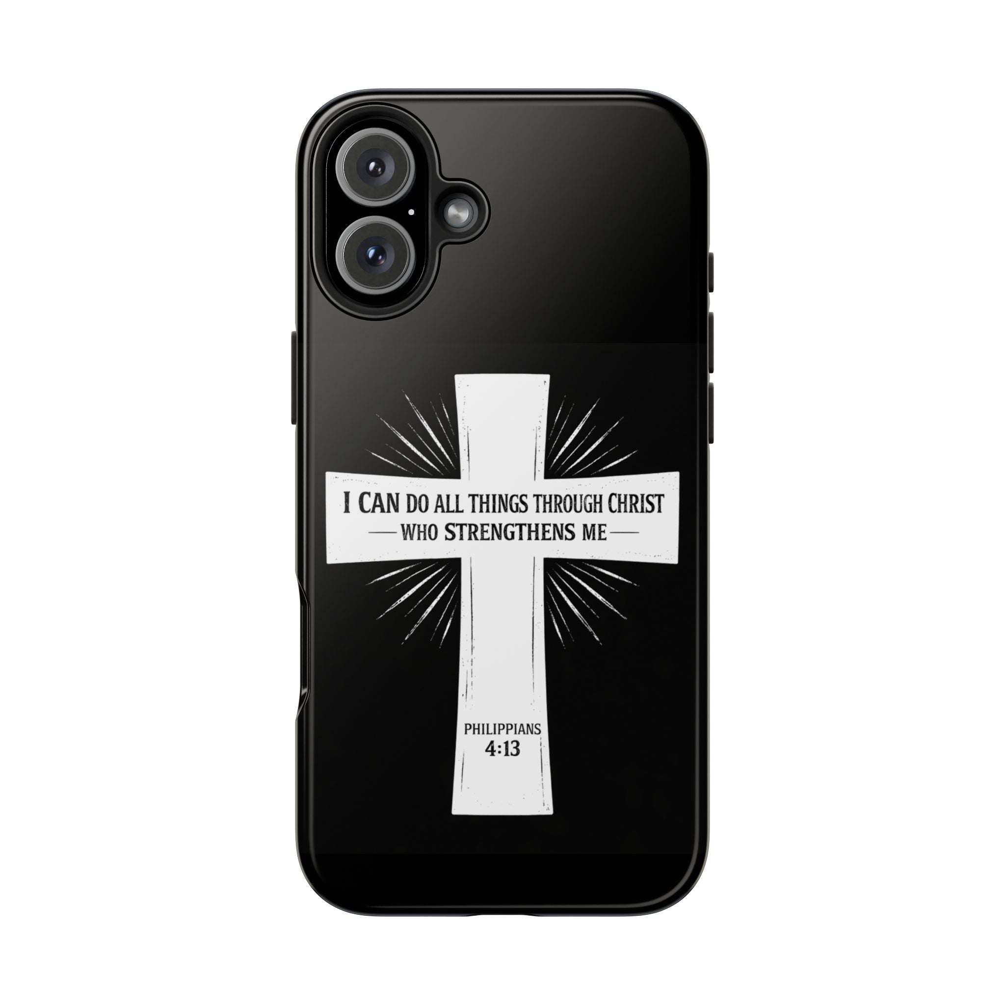 Philippians 4:13 Tough Phone Cases