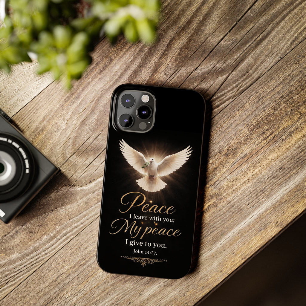 John 14:27 Slim Phone Cases