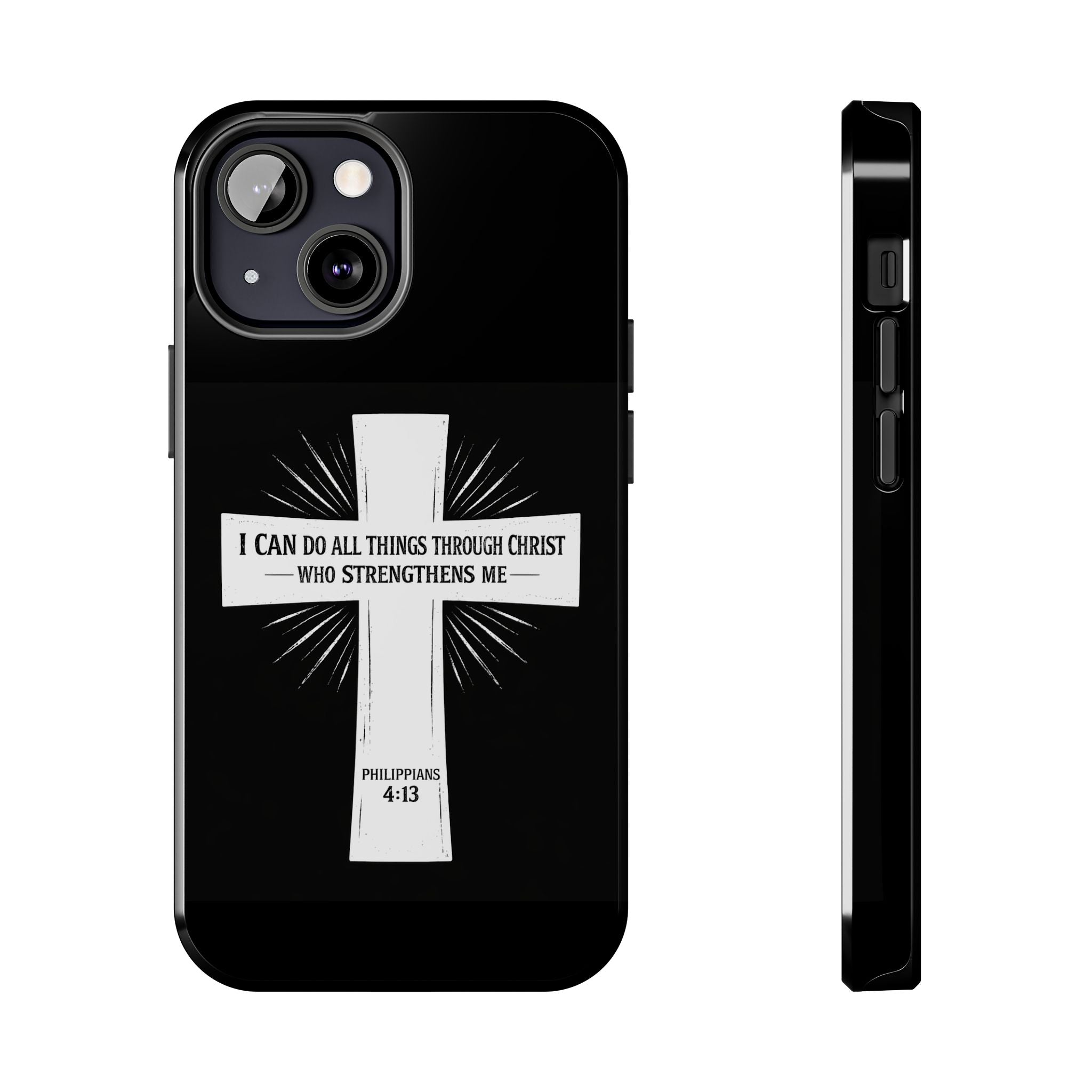 Philippians 4:13 Tough Phone Cases