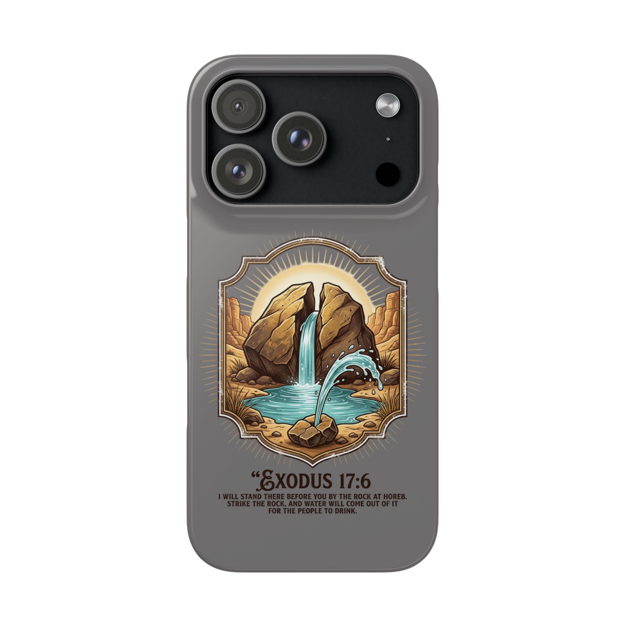 Exodus 17:6 Snap Cases