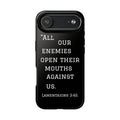 Lamentations 3:46 phone case