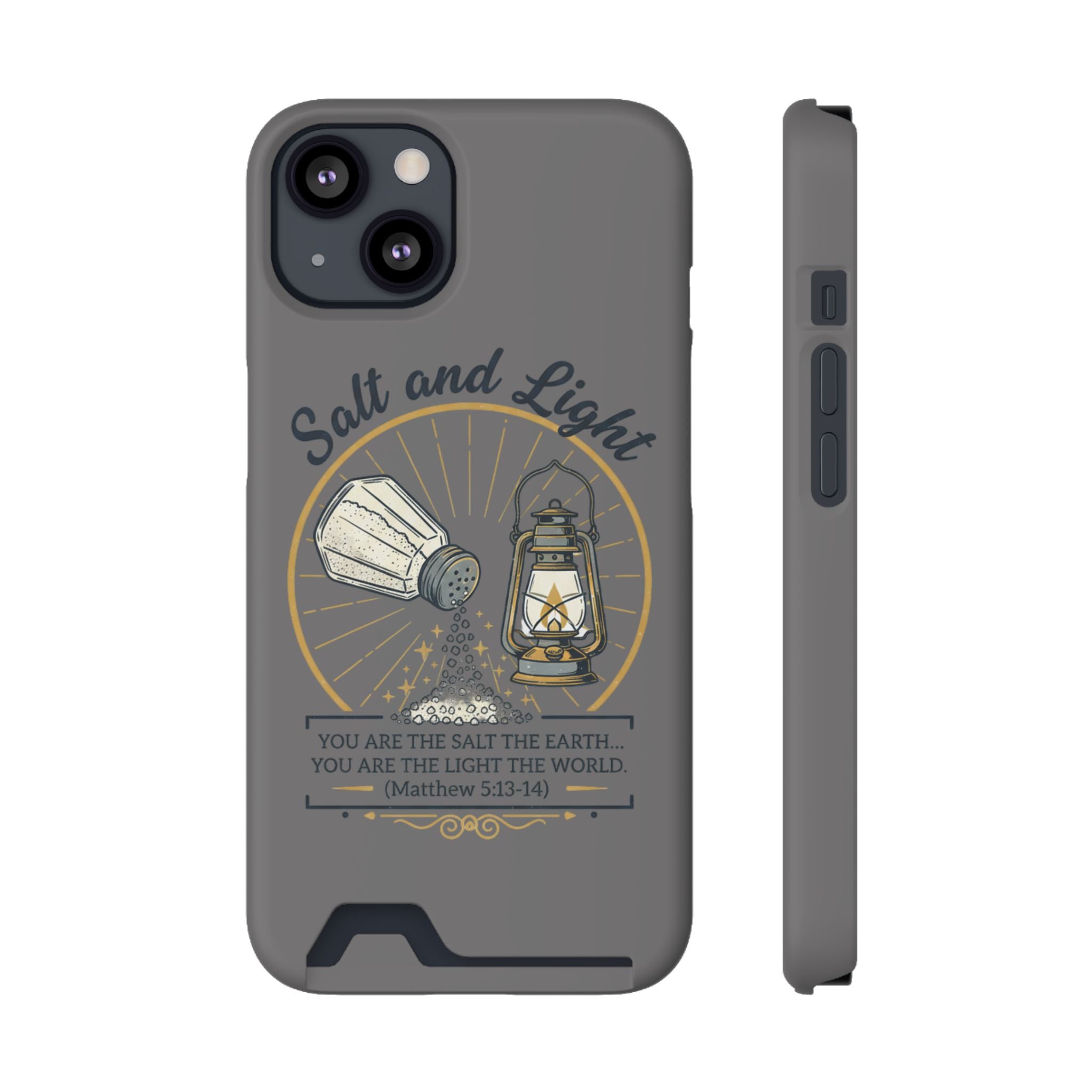Salt and Light phone case