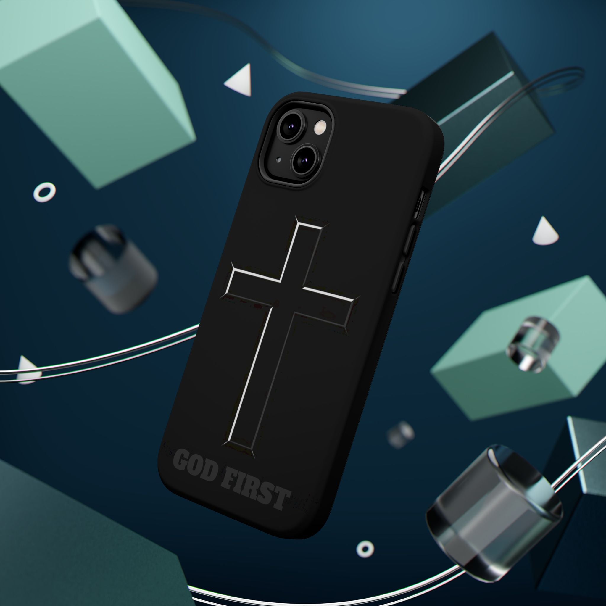 Cross Magnetic Impact-Resistant Cases