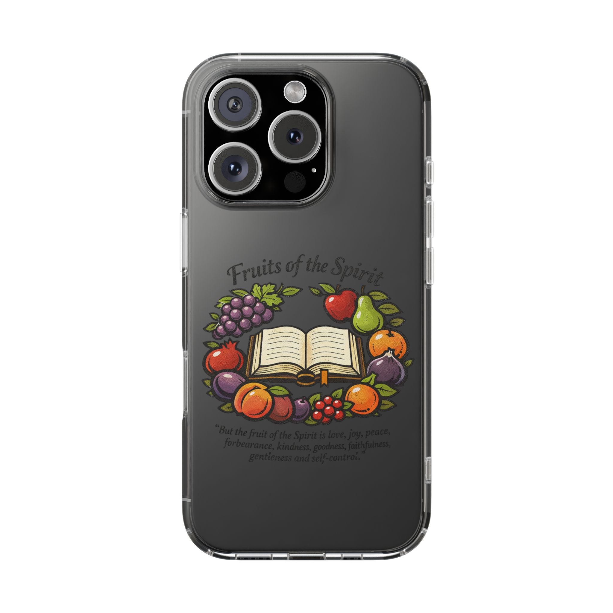 Fruits of the spirit Clear Impact-Resistant Cases