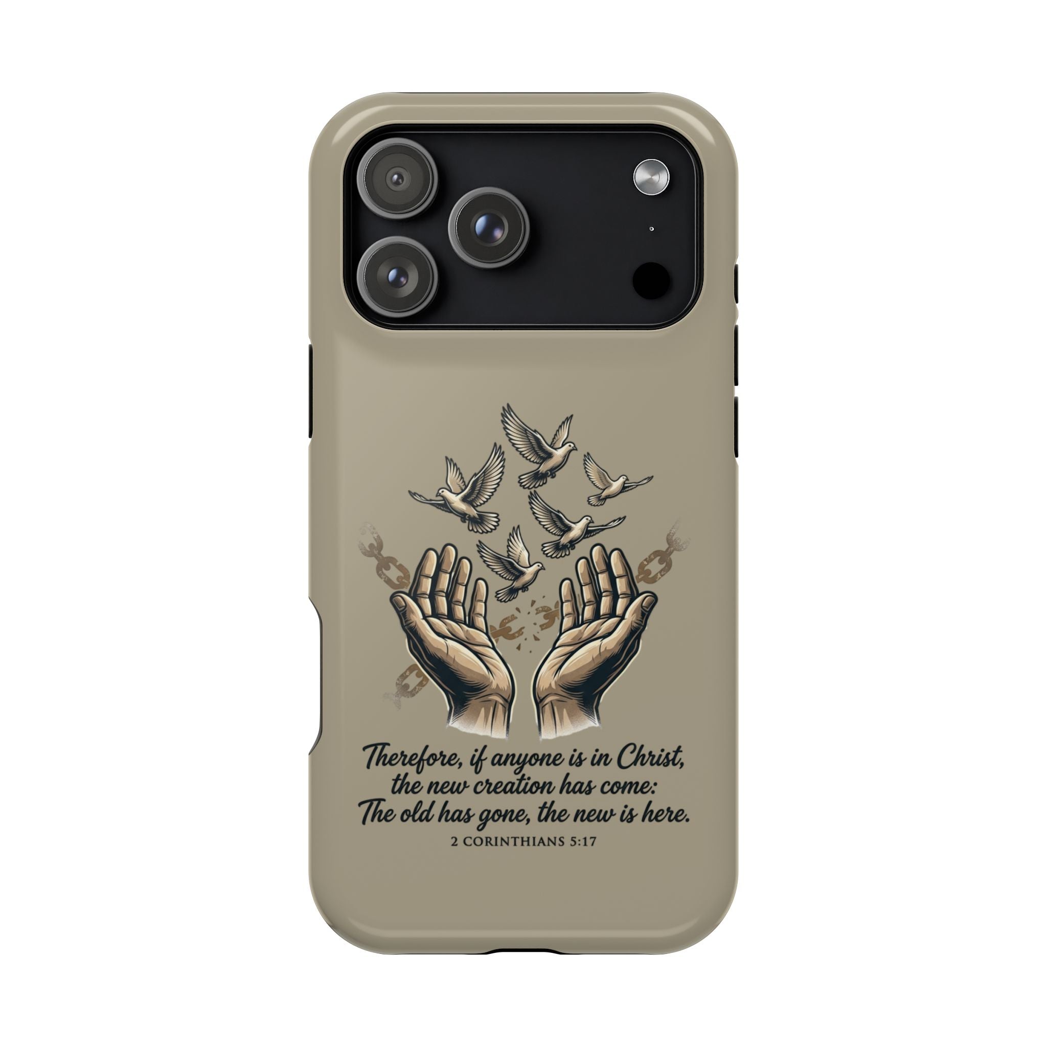 2 Corinthians 5:17 Magnetic Impact-Resistant Cases