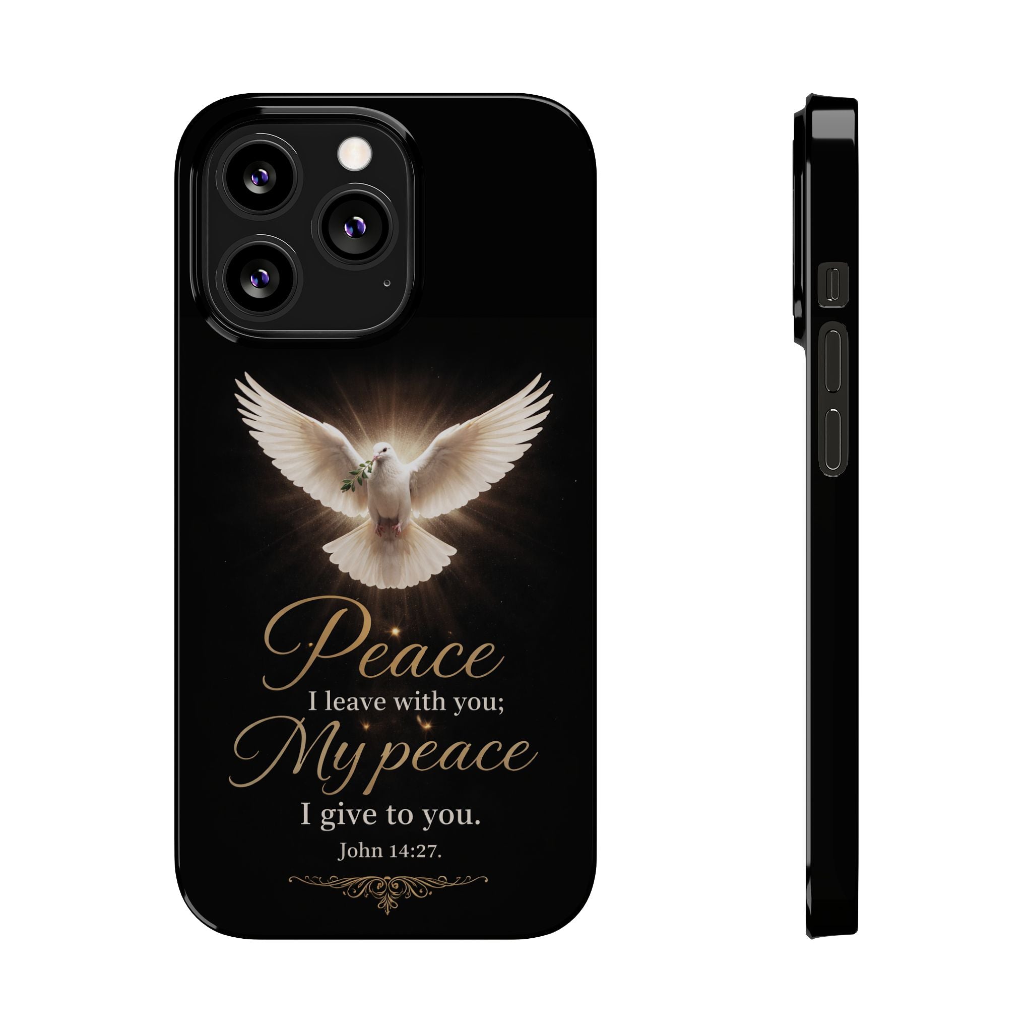 John 14:27 Slim Phone Cases