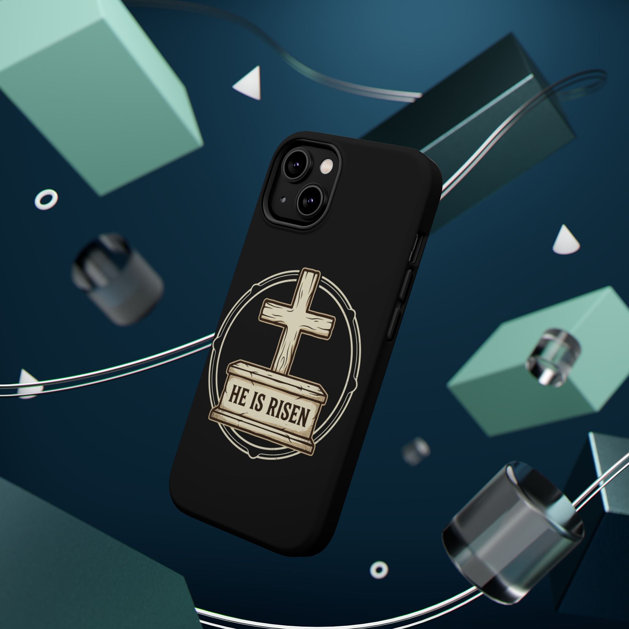 He is Risen Magnetic Impact-Resistant Cases