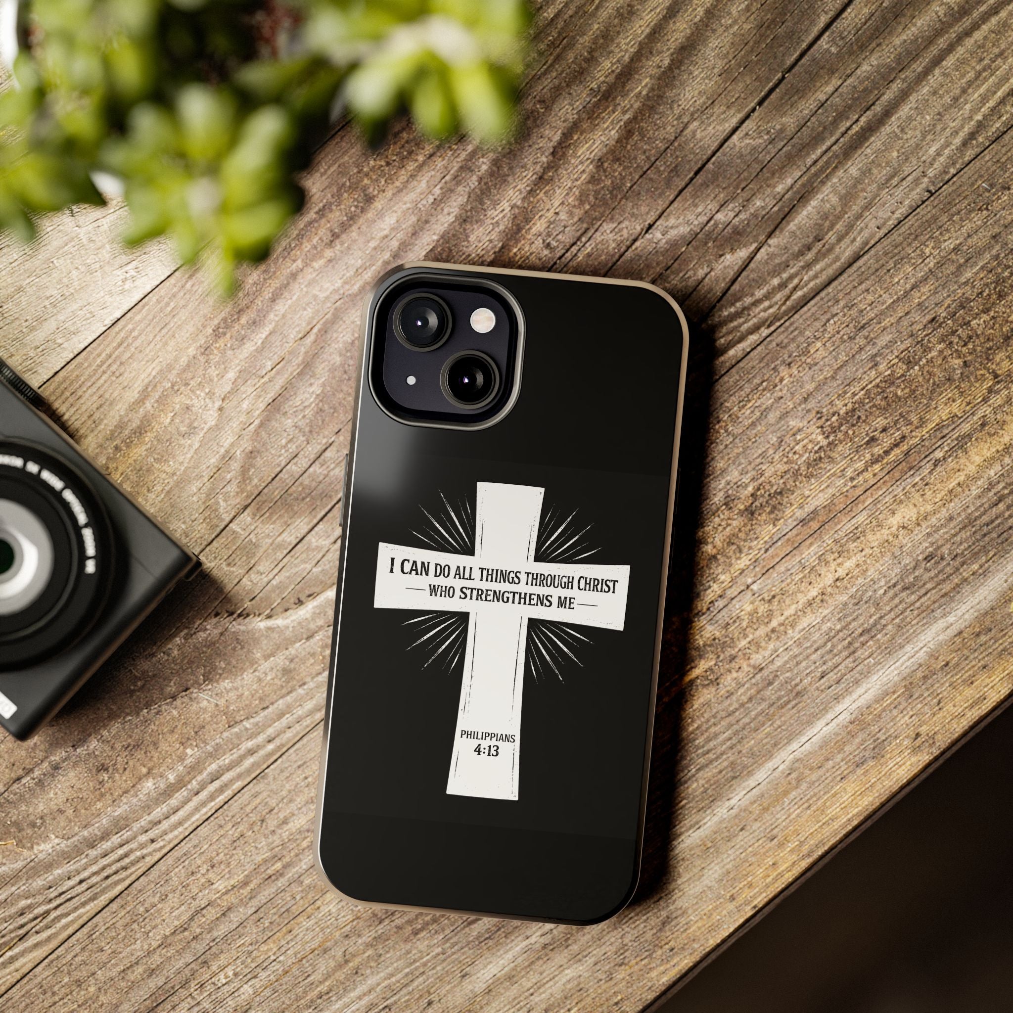 Philippians 4:13 Tough Phone Cases