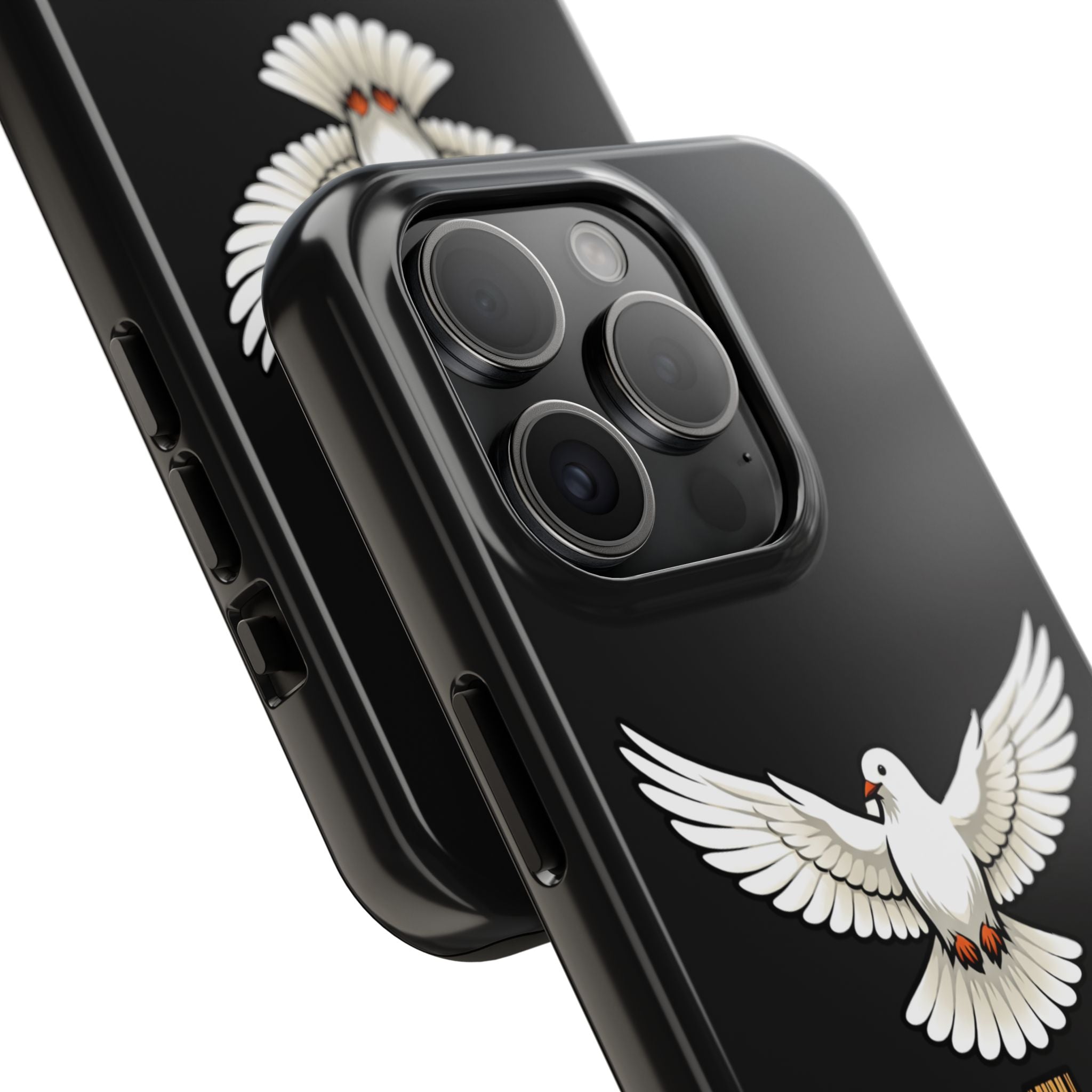 Dove and Cross Tough Phone Cases
