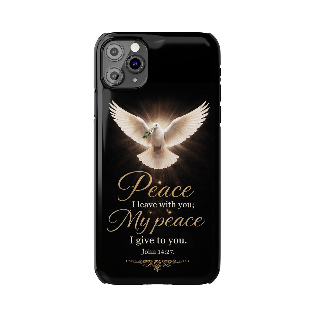 John 14:27 Slim Phone Cases