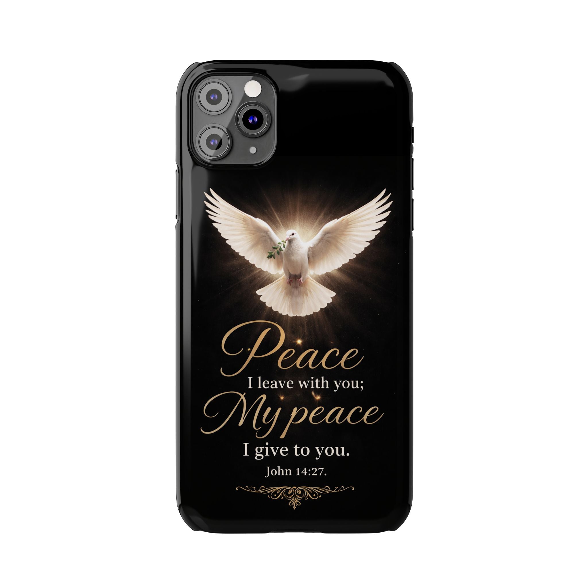 John 14:27 Slim Phone Cases