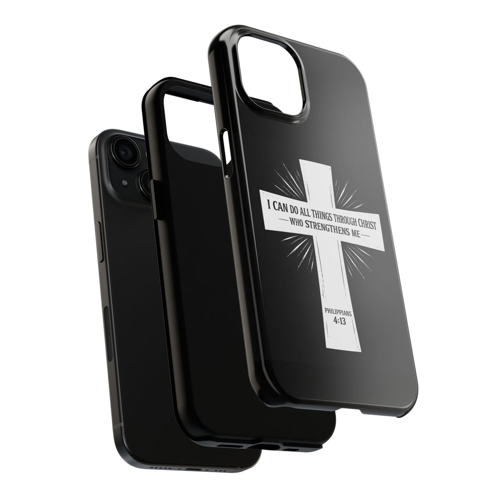 Philippians 4:13 Tough Phone Cases