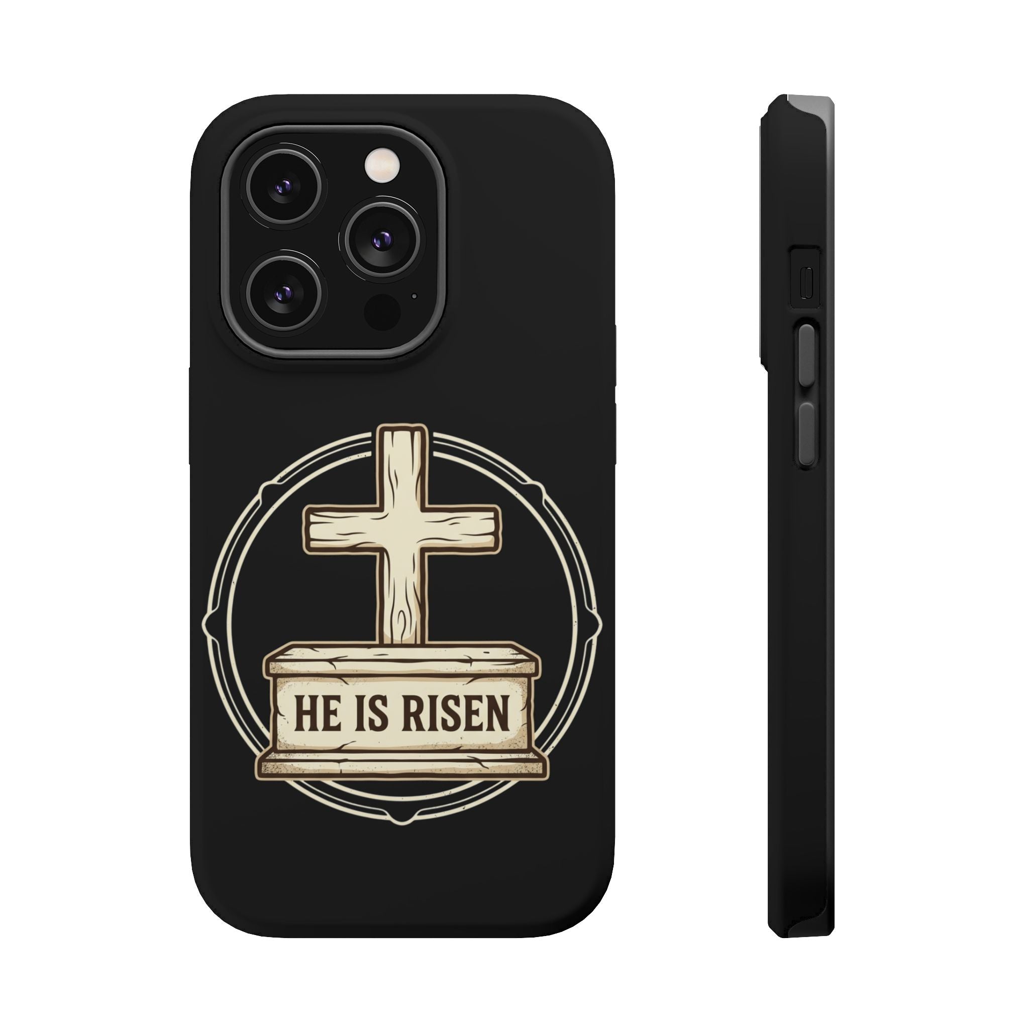 He is Risen Magnetic Impact-Resistant Cases