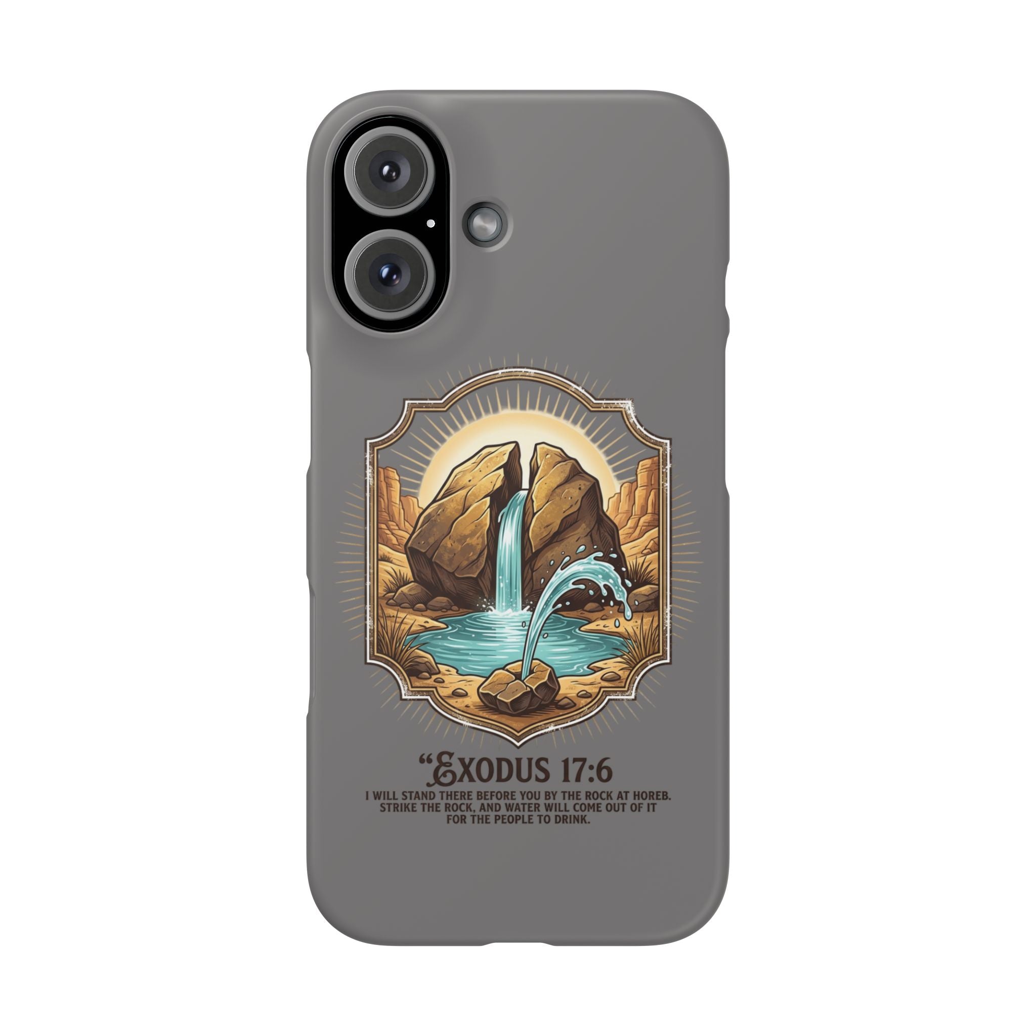Exodus 17:6 Snap Cases