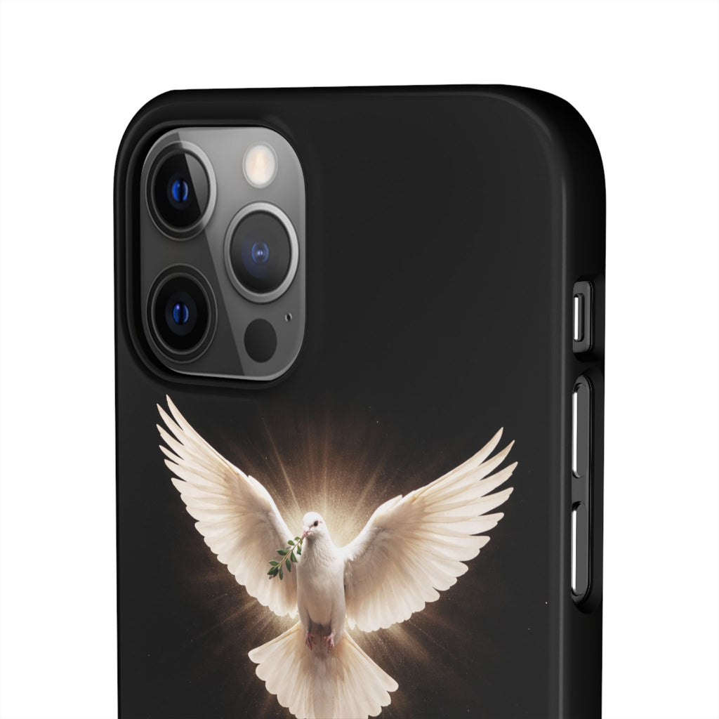 Dove with John 14:27 with Snap Cases