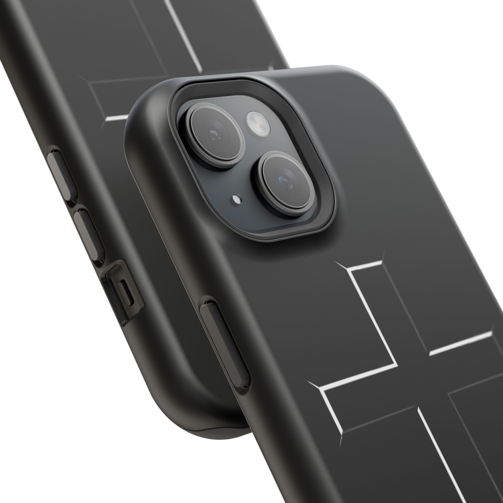 Cross Magnetic Impact-Resistant Cases