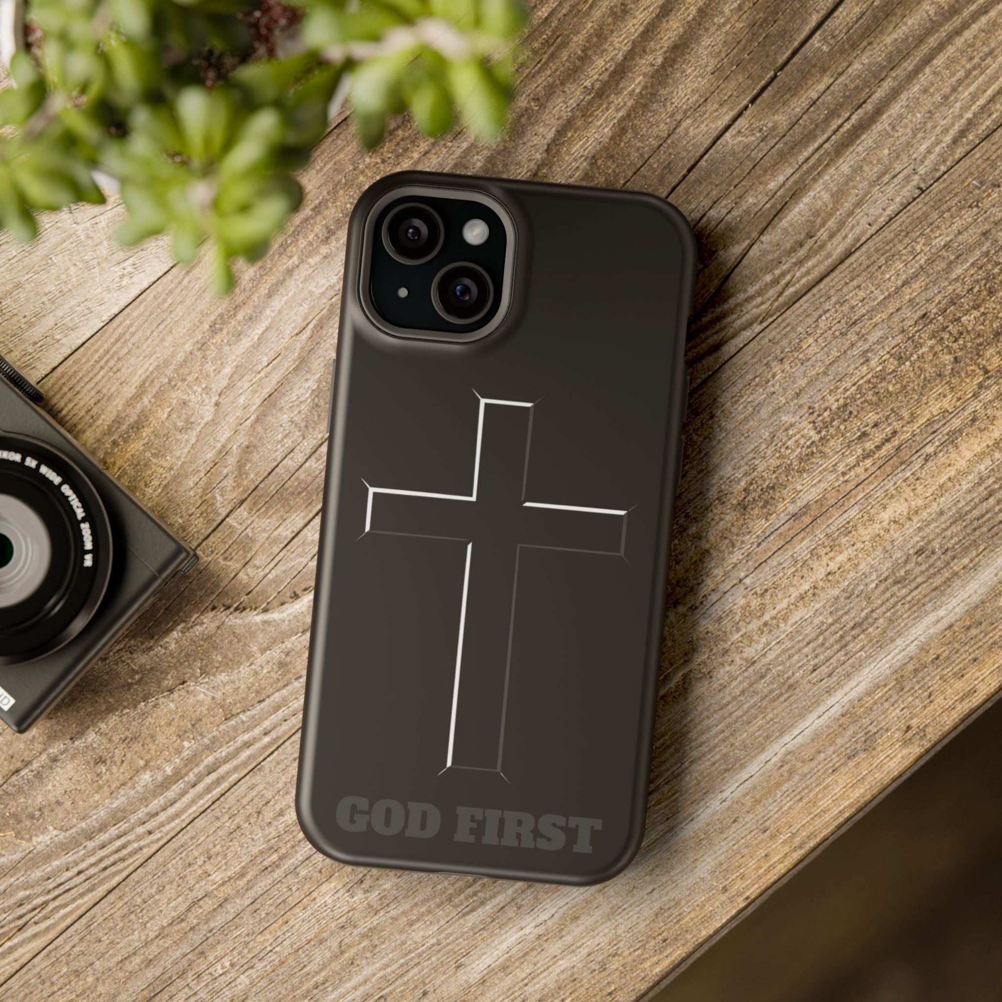 Cross Magnetic Impact-Resistant Cases