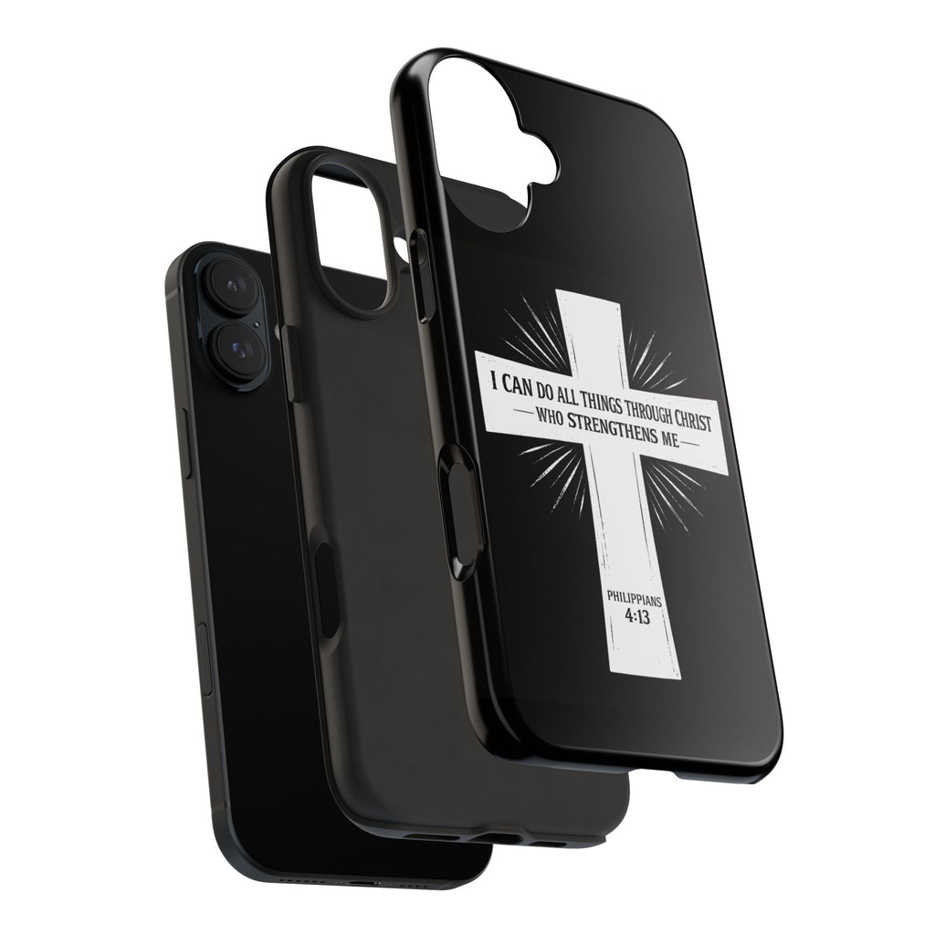 Philippians 4:13 Tough Phone Cases
