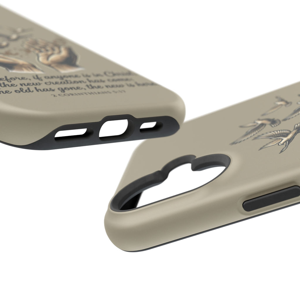 2 Corinthians 5:17 Magnetic Impact-Resistant Cases