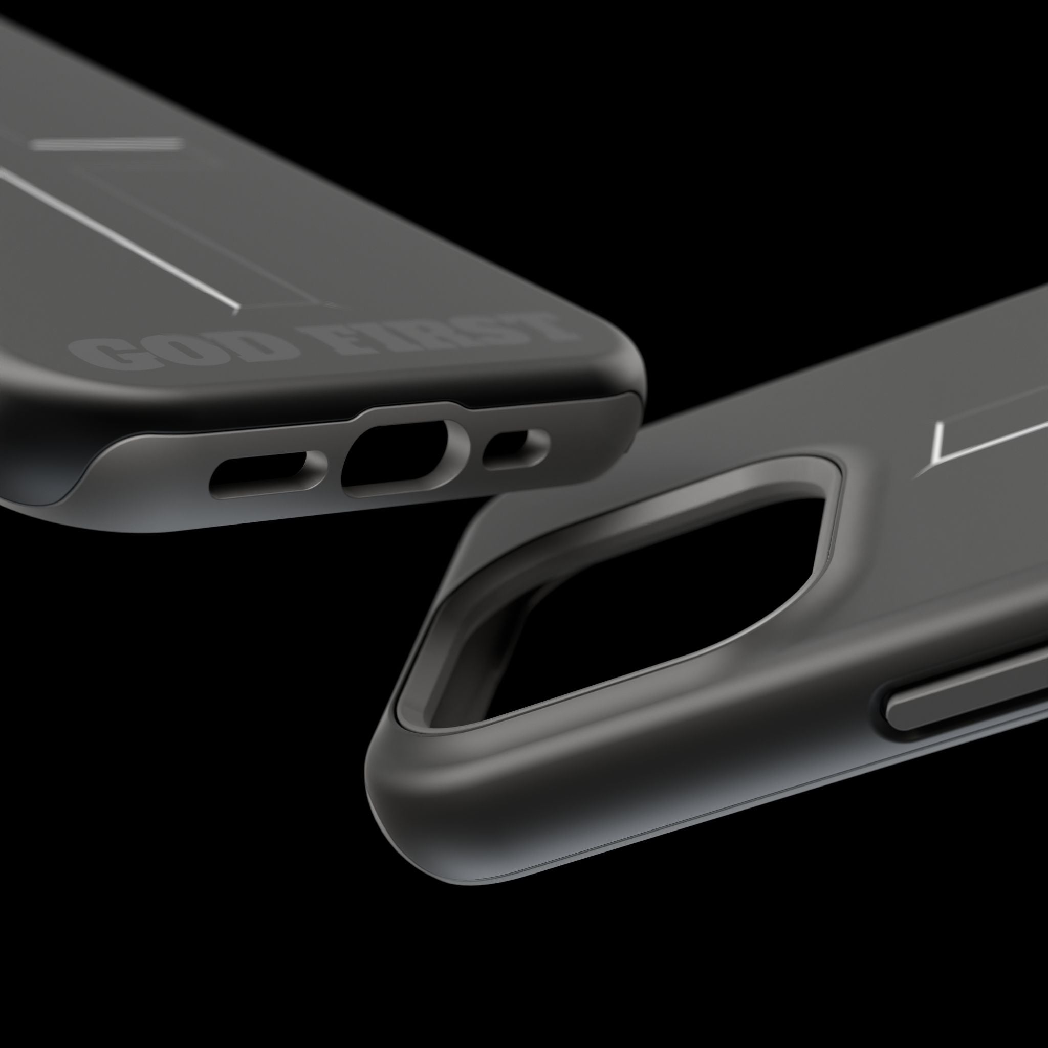 Cross Magnetic Impact-Resistant Cases