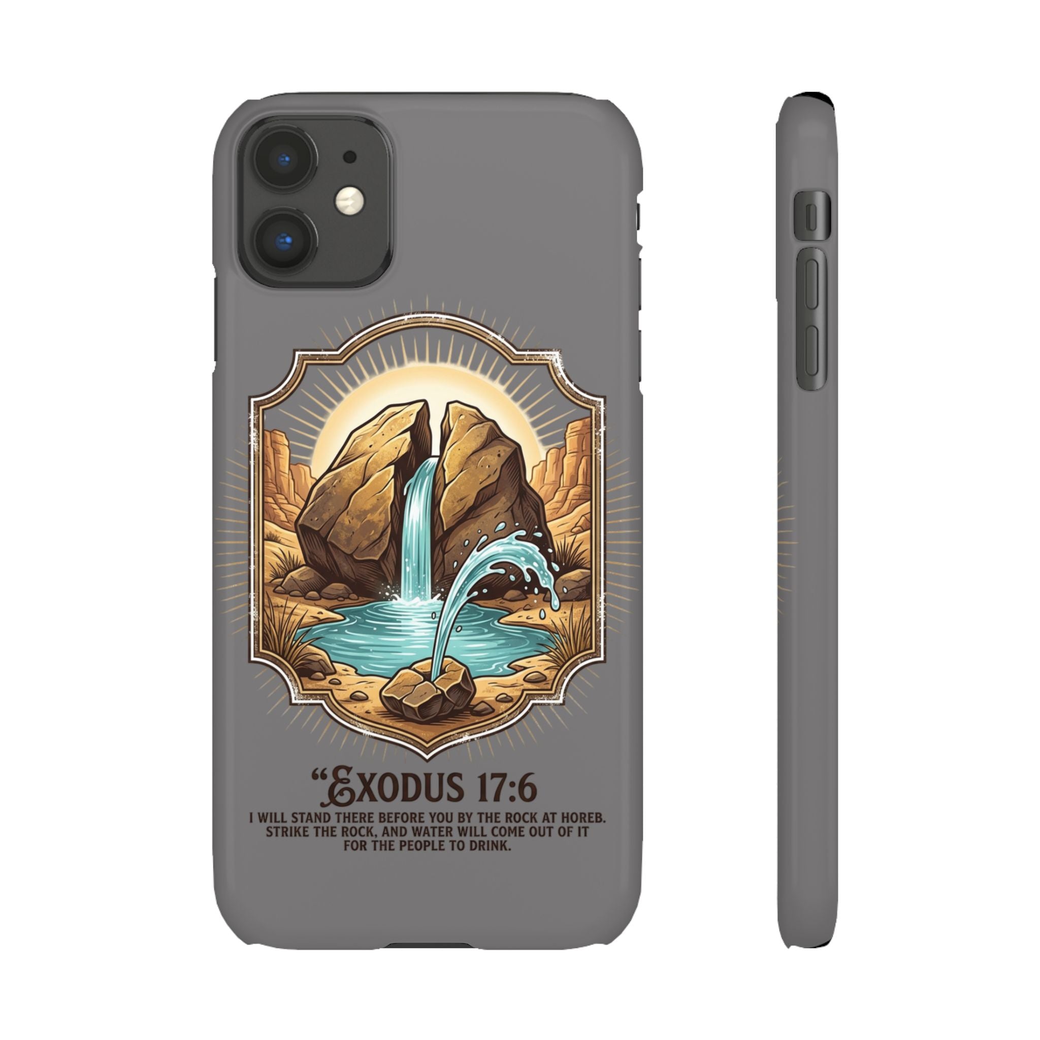 Exodus 17:6 Snap Cases