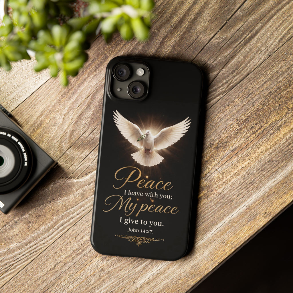 John 14:27 Slim Phone Cases