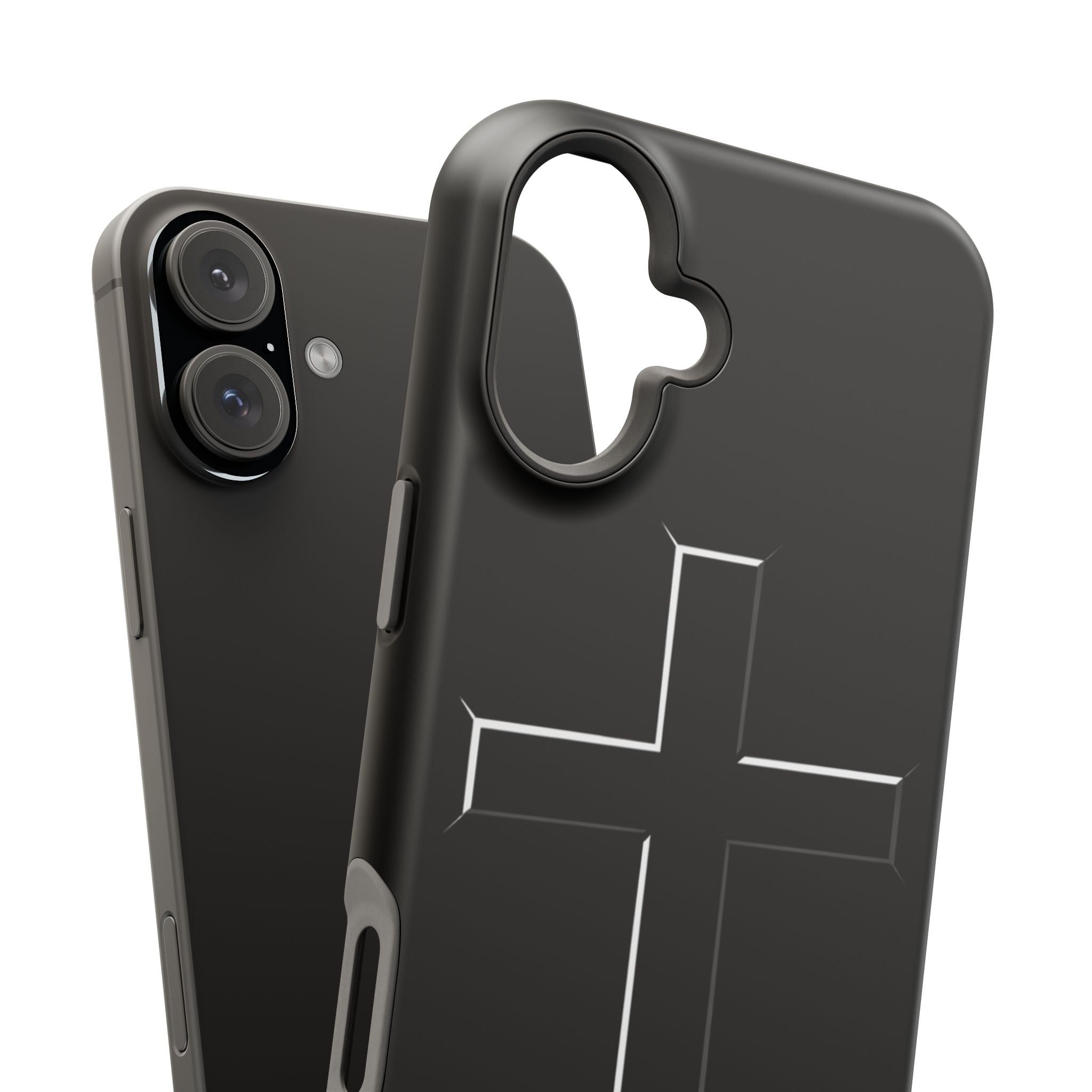 Cross Magnetic Impact-Resistant Cases