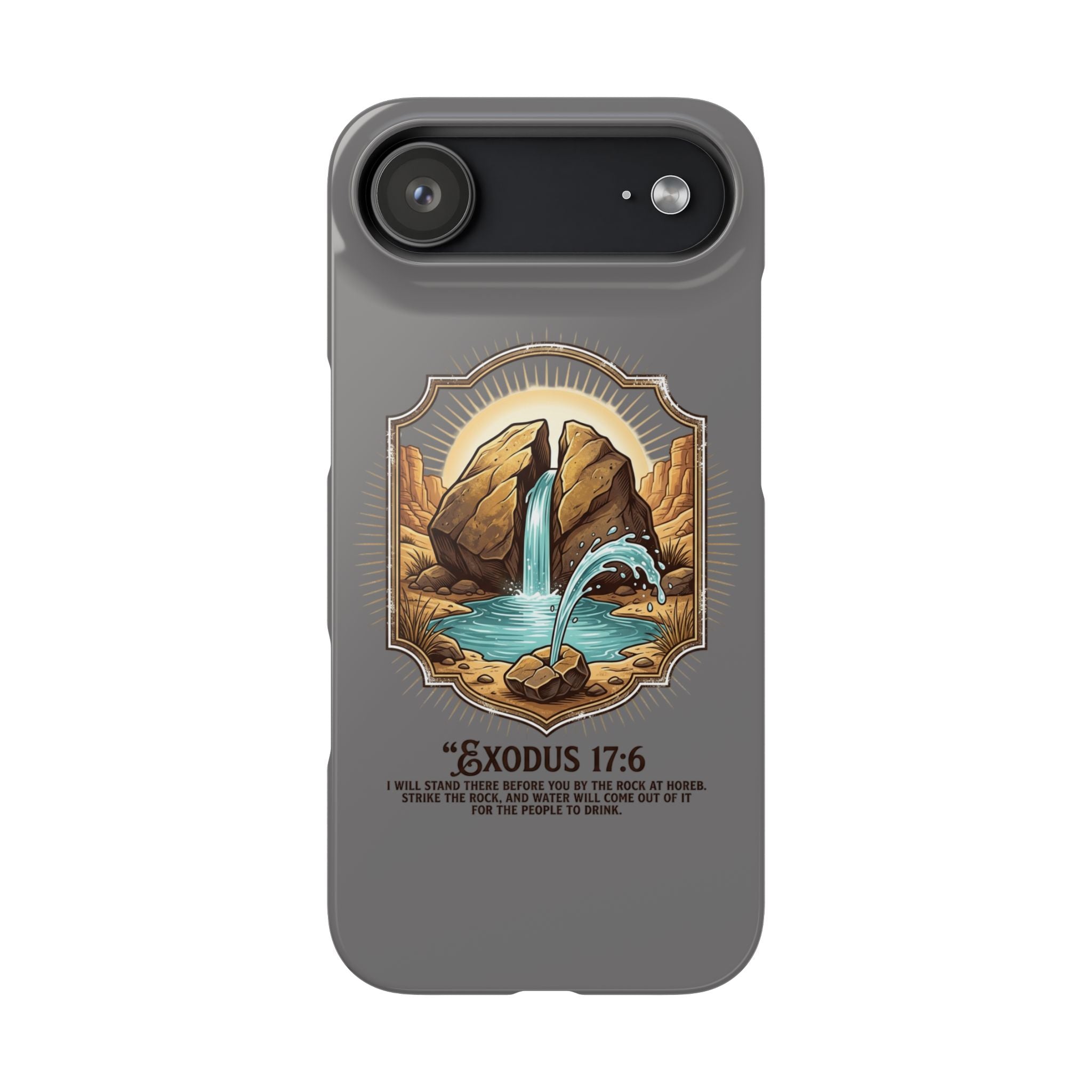 Exodus 17:6 Snap Cases
