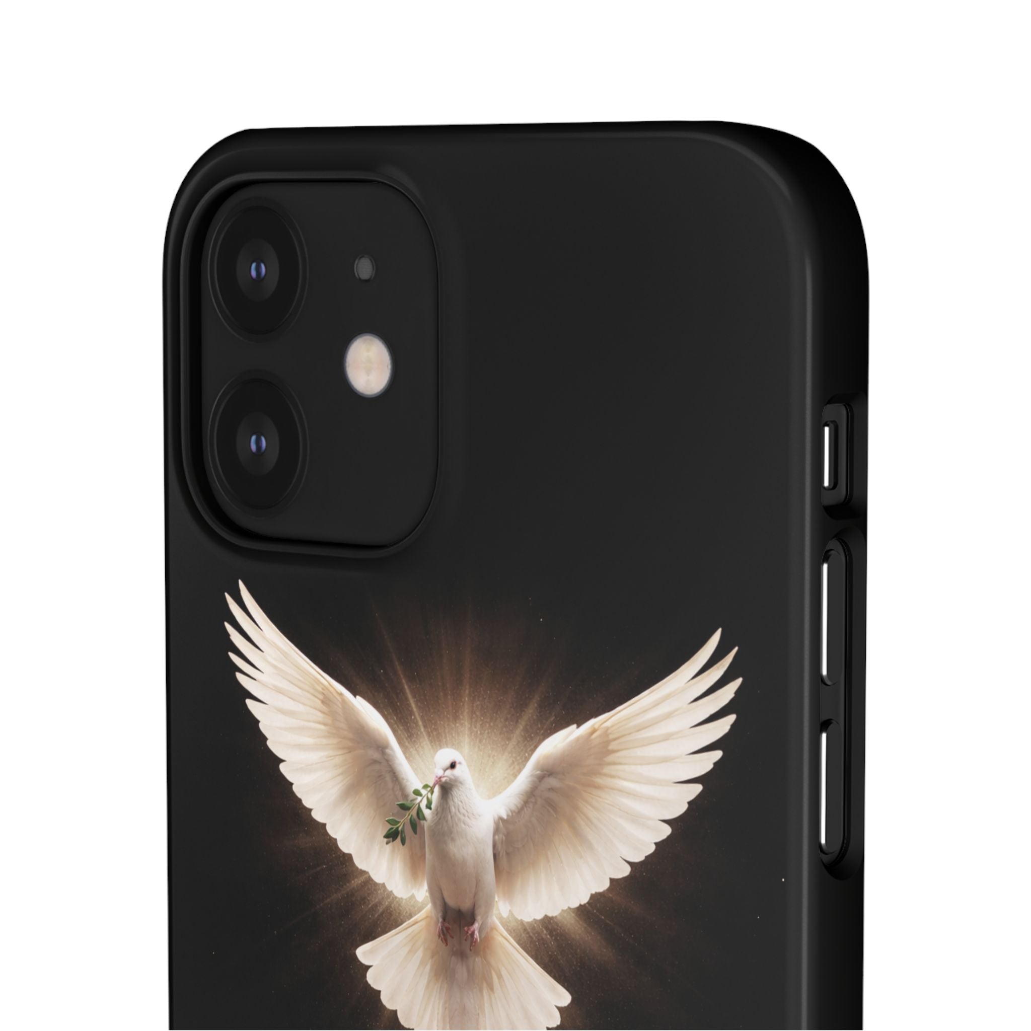 Dove with John 14:27 with Snap Cases