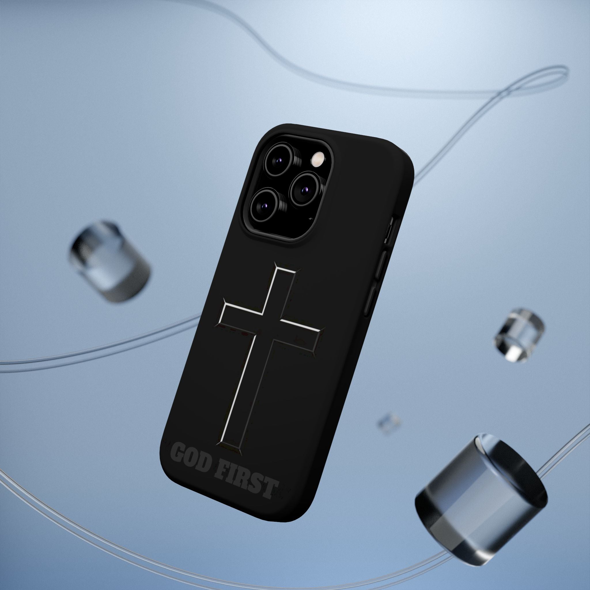 Cross Magnetic Impact-Resistant Cases