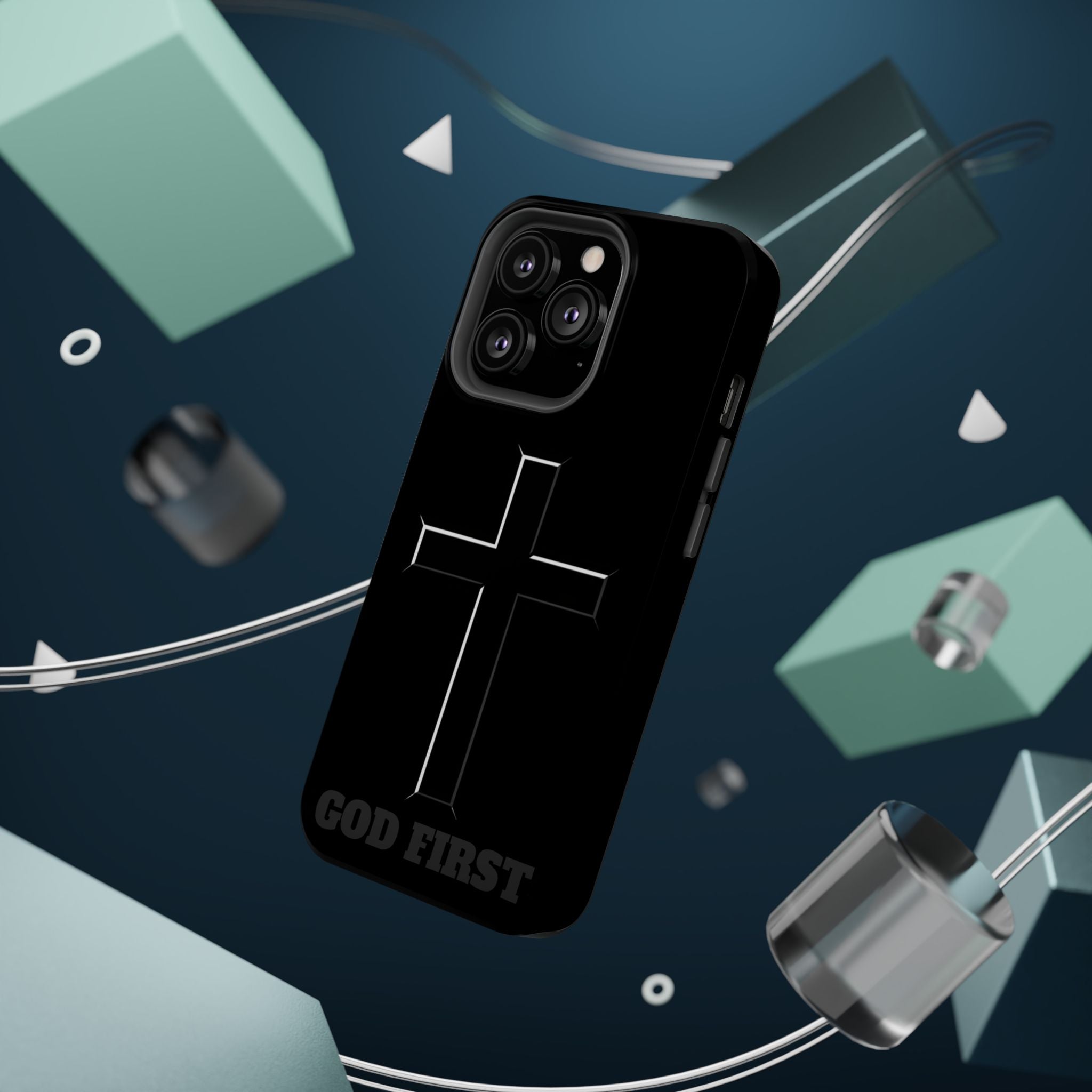 Cross Magnetic Impact-Resistant Cases