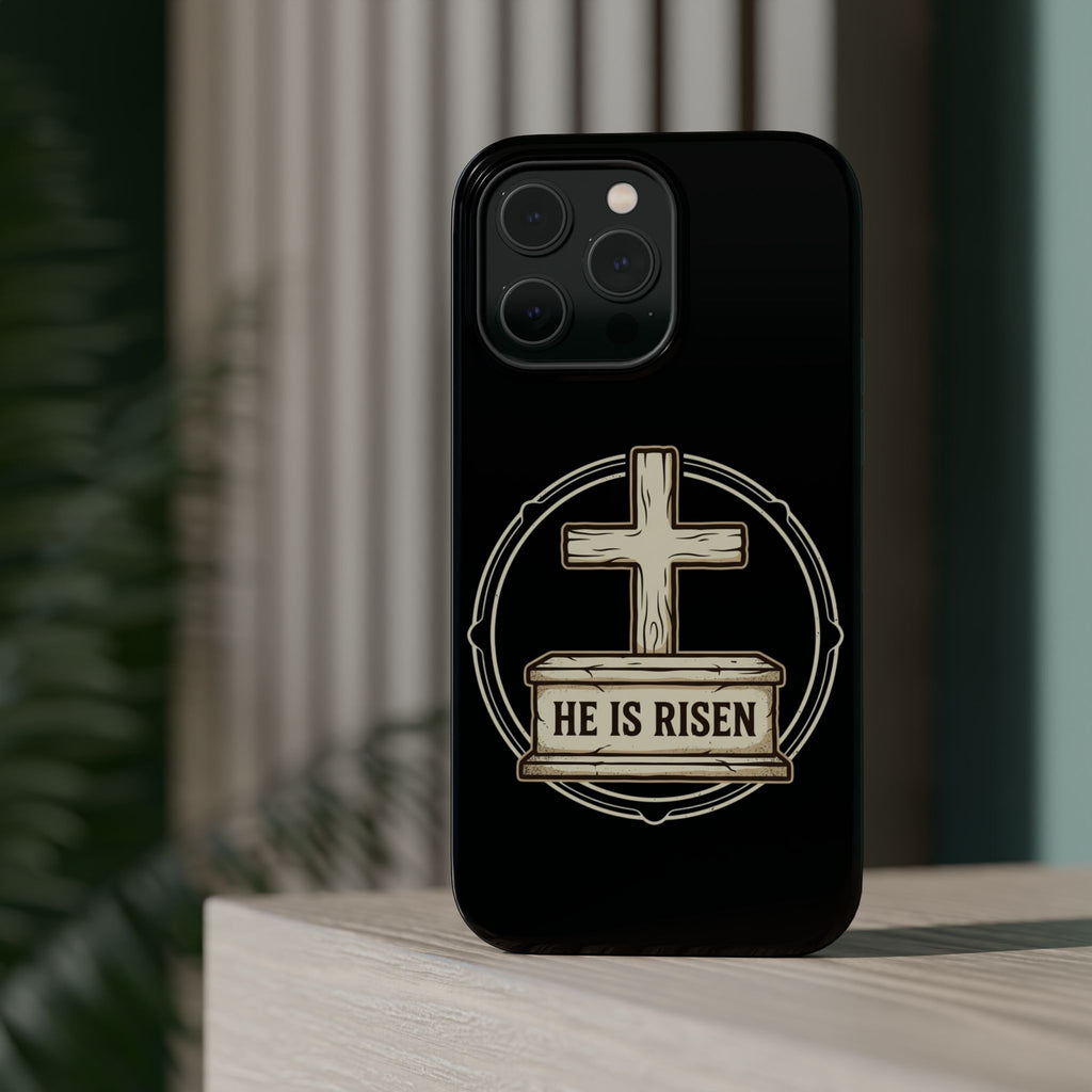 He is Risen Magnetic Impact-Resistant Cases
