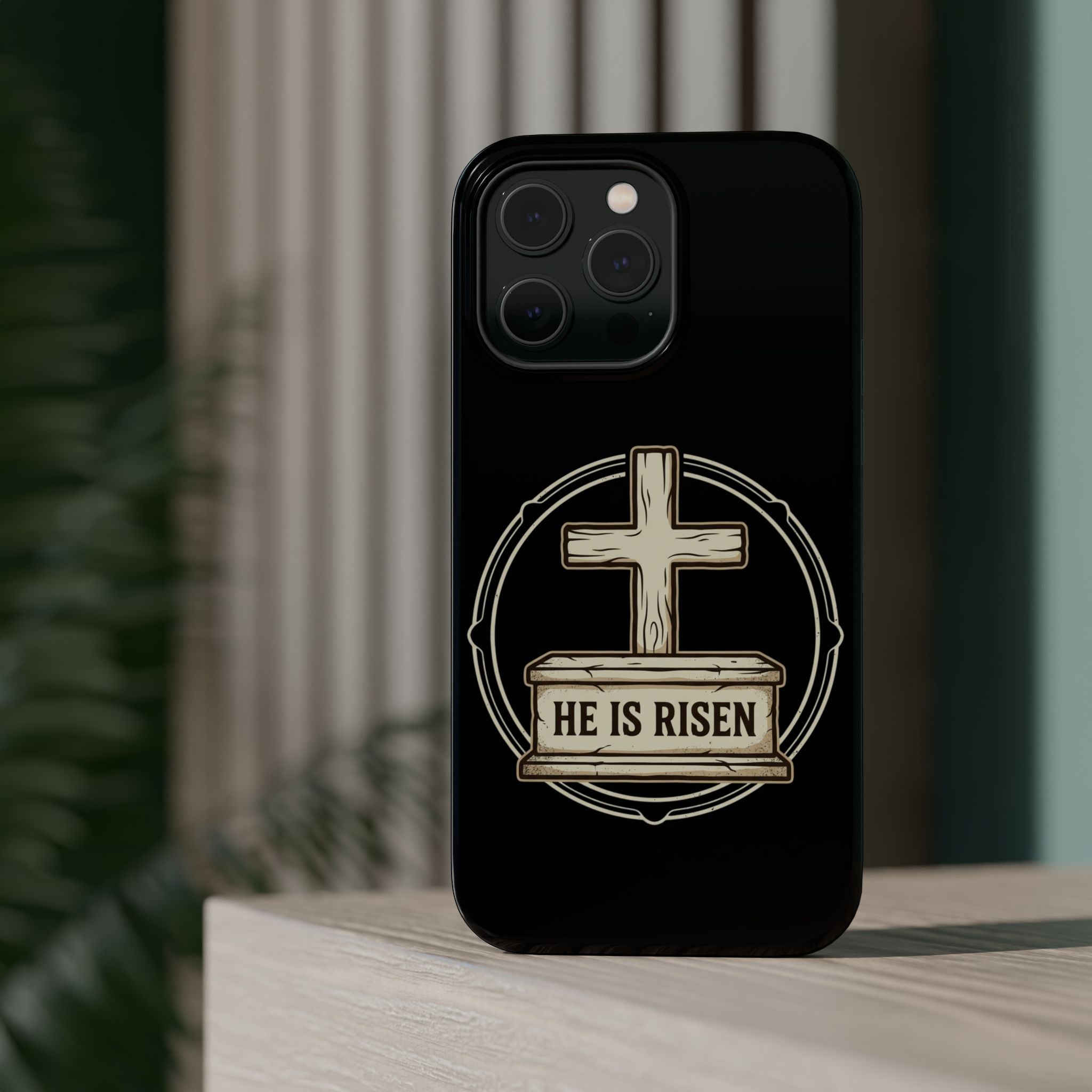 He is Risen Magnetic Impact-Resistant Cases