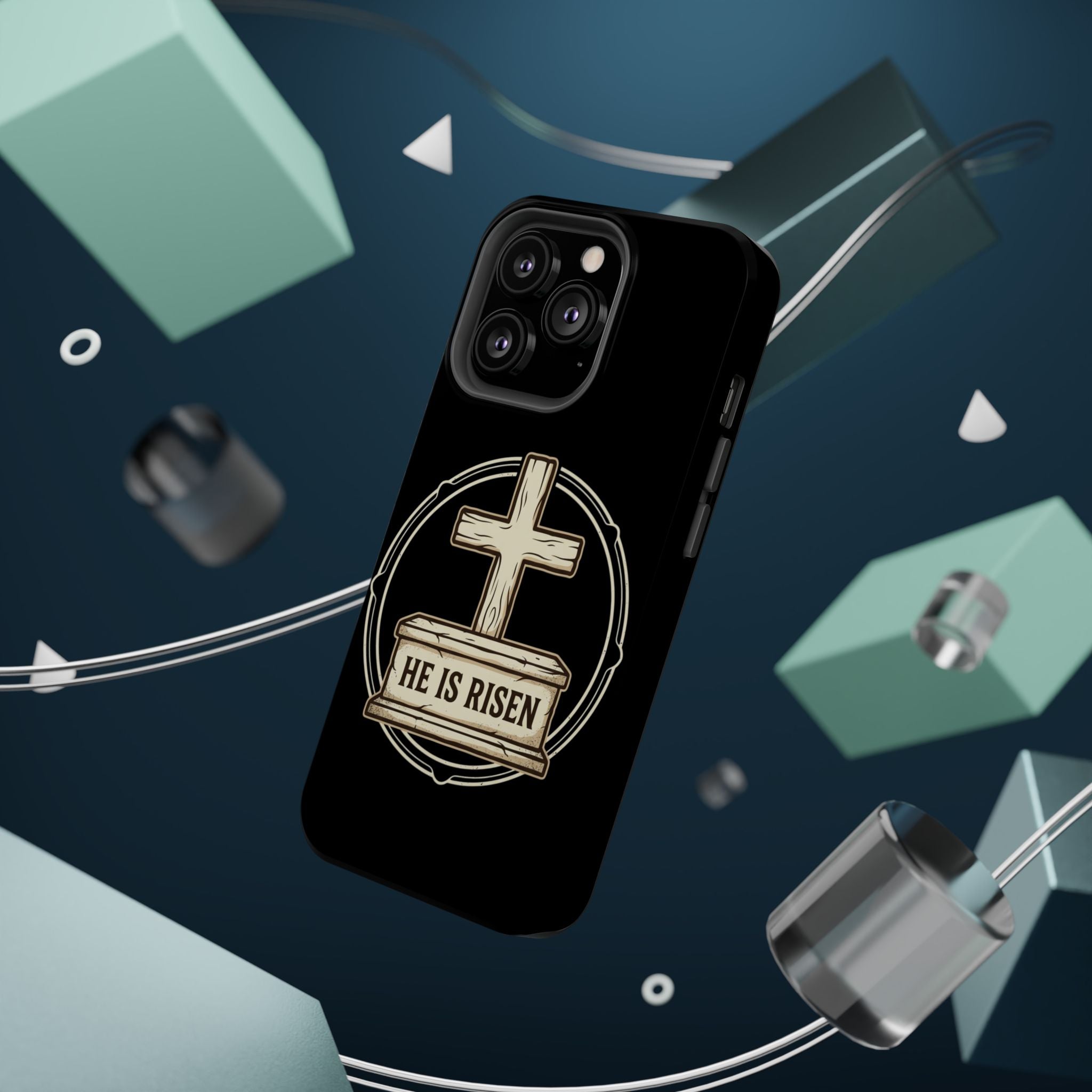 He is Risen Magnetic Impact-Resistant Cases