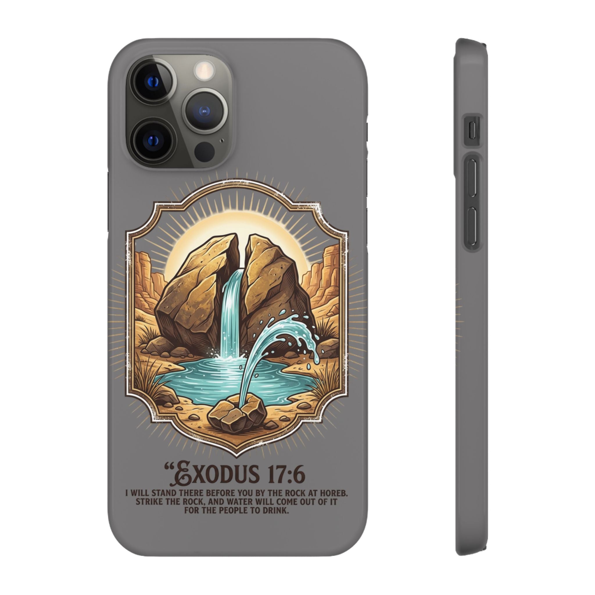 Exodus 17:6 Snap Cases