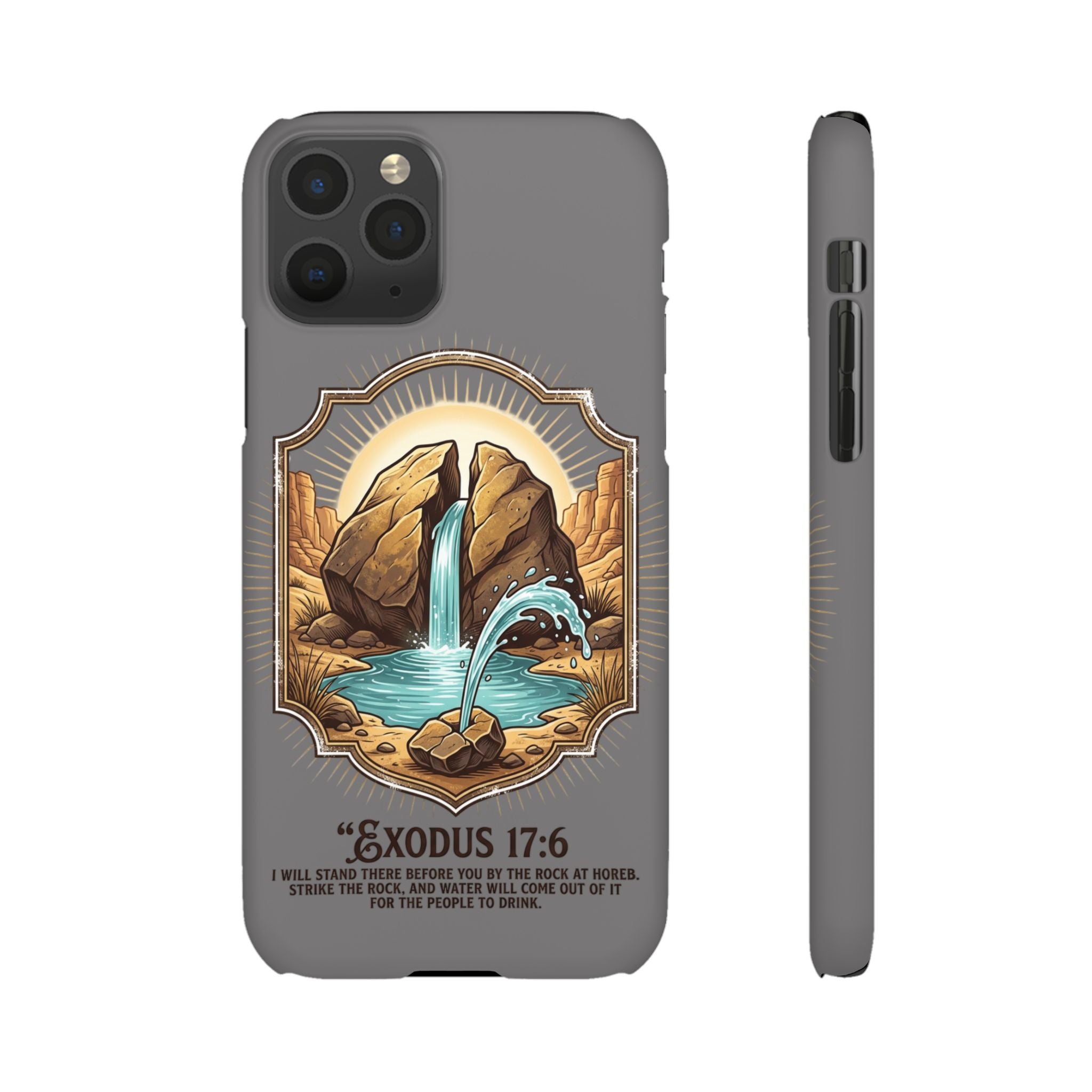 Exodus 17:6 Snap Cases