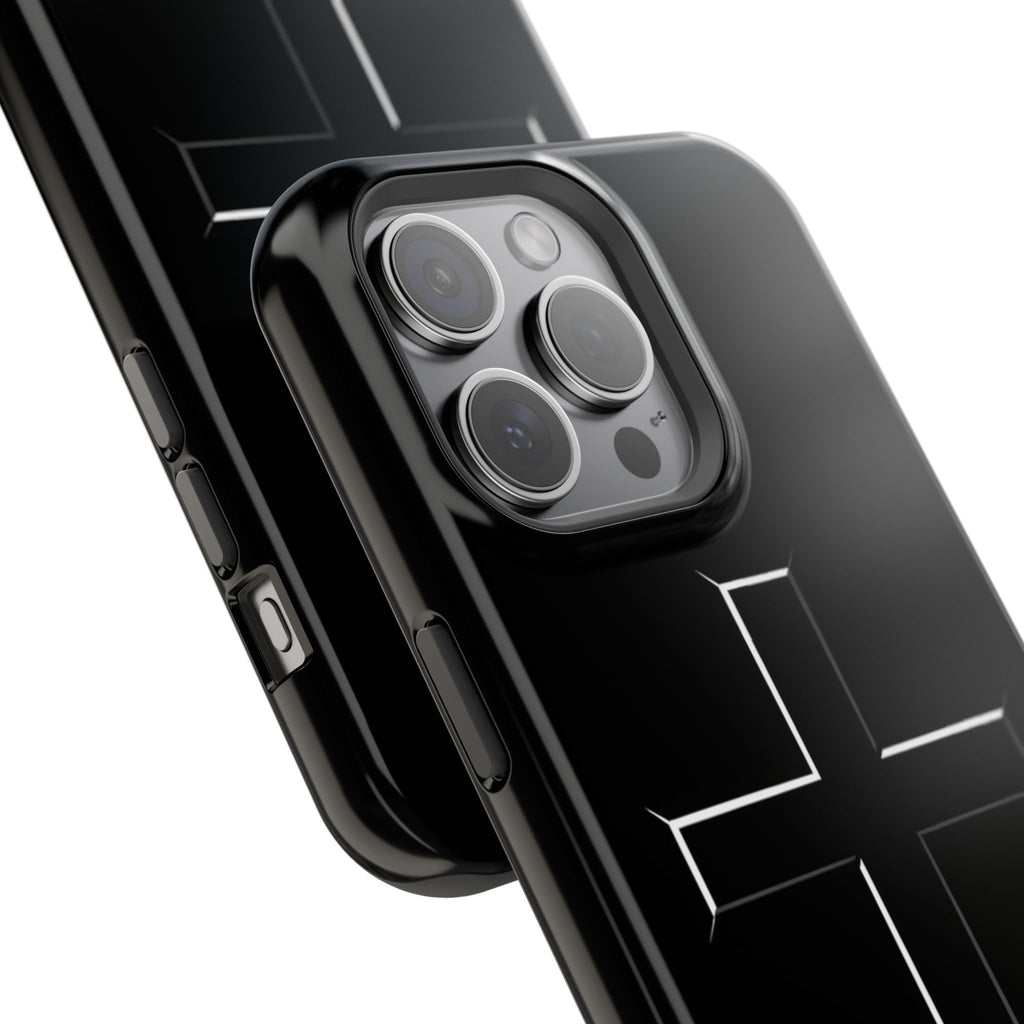 Cross Magnetic Impact-Resistant Cases