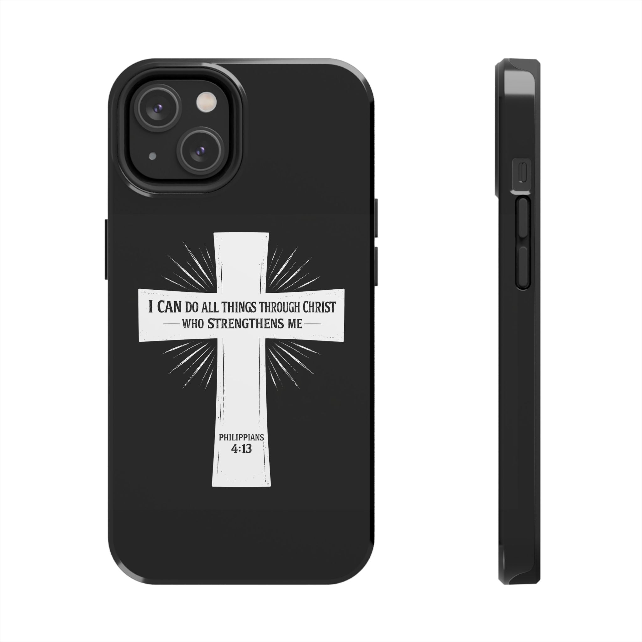 Philippians 4:13 Tough Phone Cases