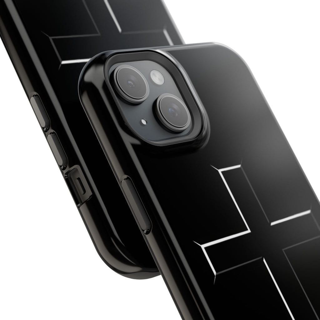 Cross Magnetic Impact-Resistant Cases
