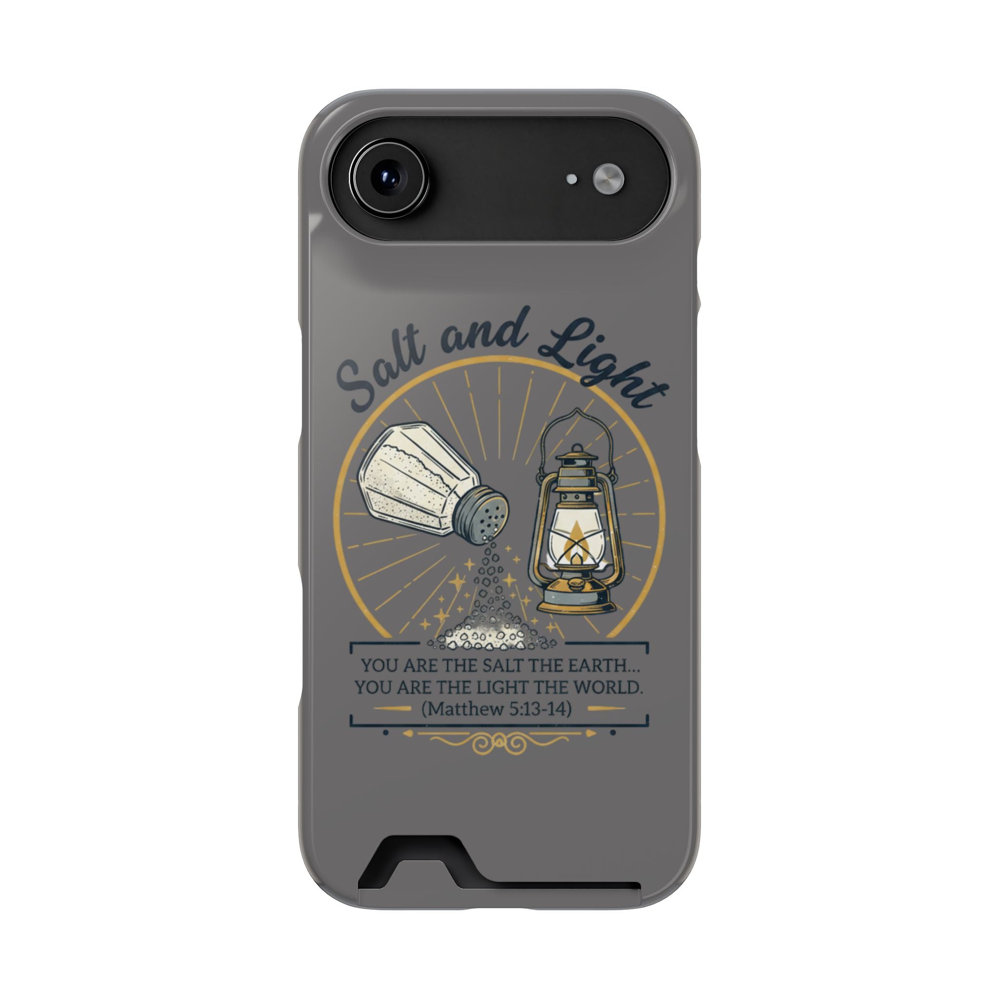 Salt and Light phone case