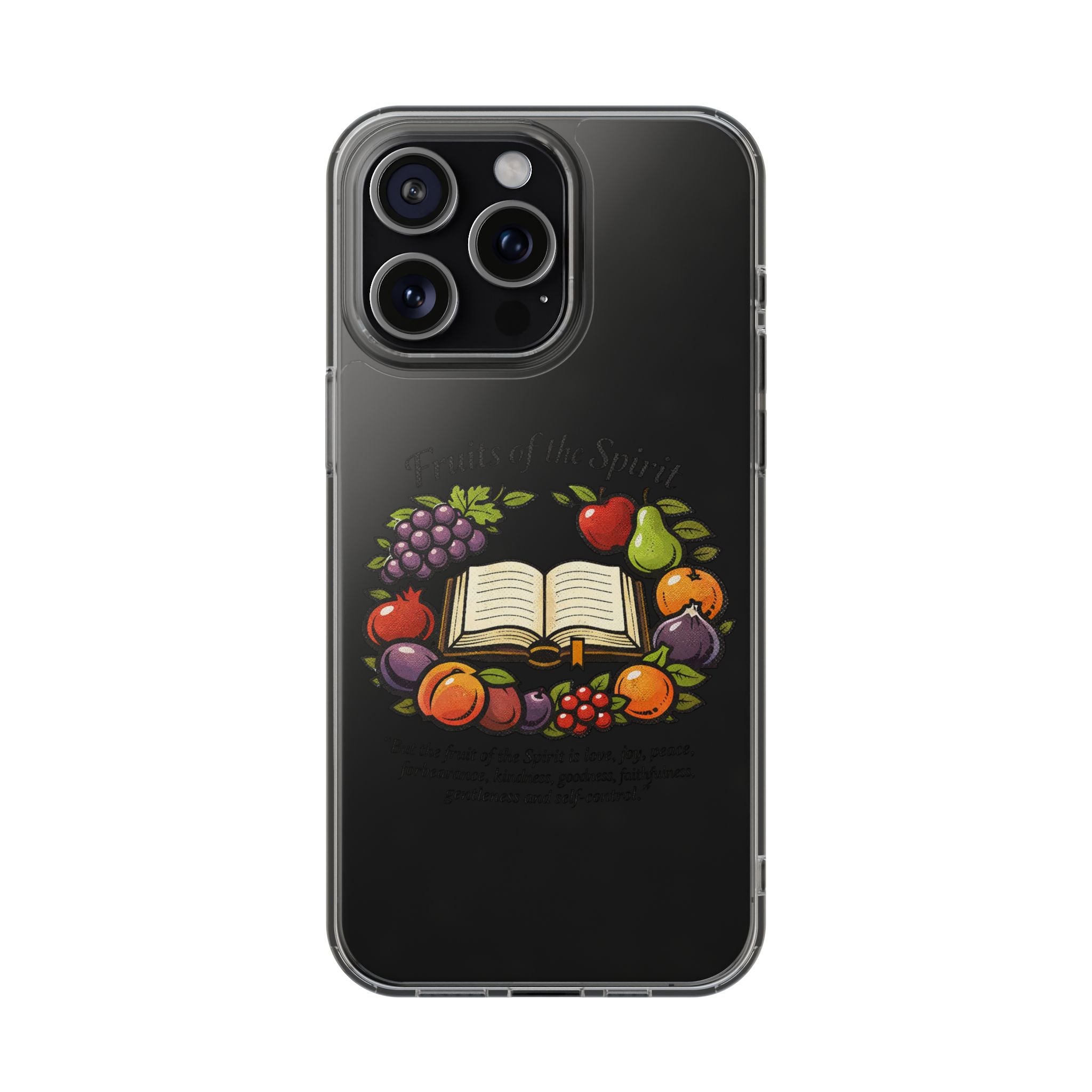 Fruits of the spirit Clear Impact-Resistant Cases