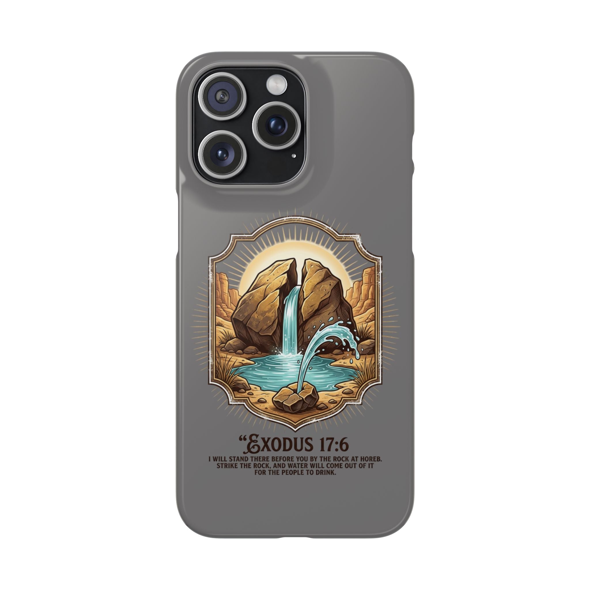 Exodus 17:6 Snap Cases