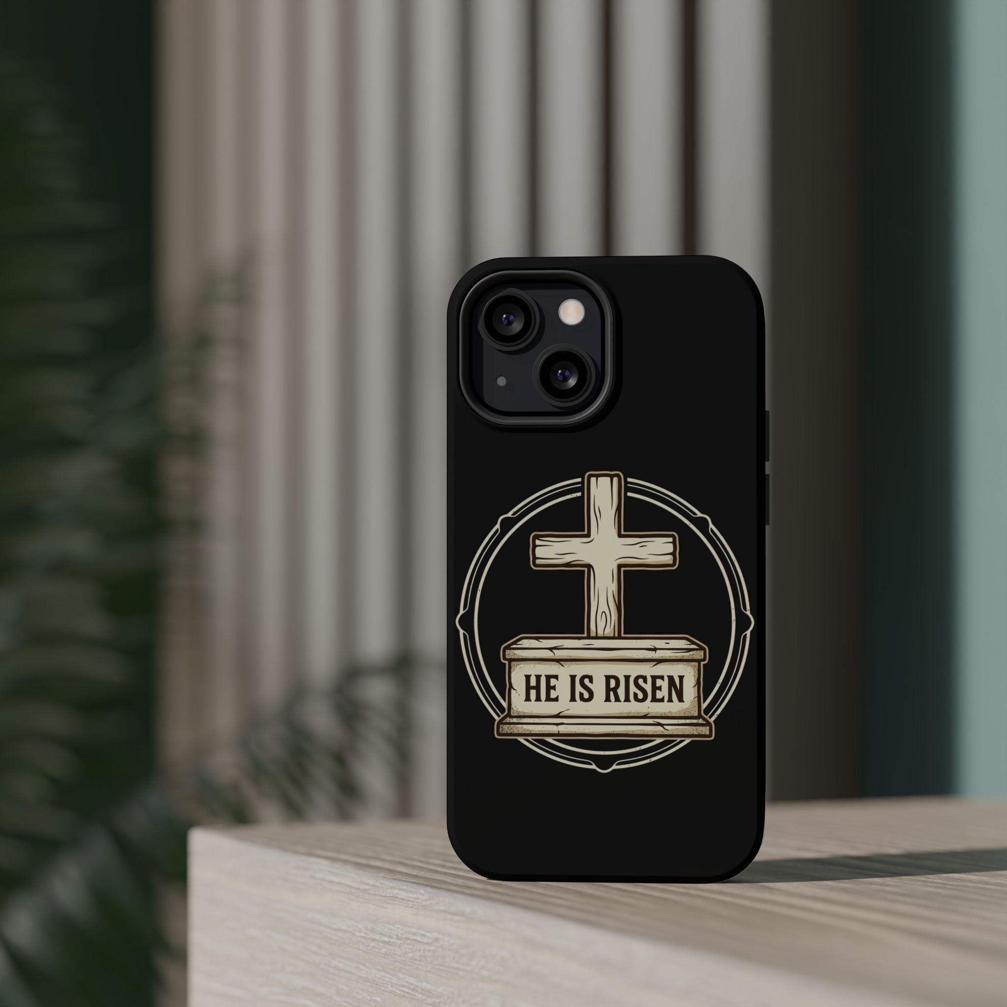 He is Risen Magnetic Impact-Resistant Cases