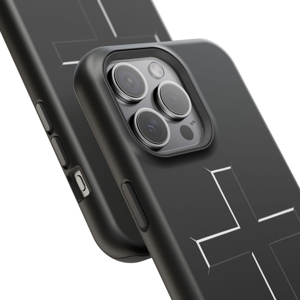 Cross Magnetic Impact-Resistant Cases