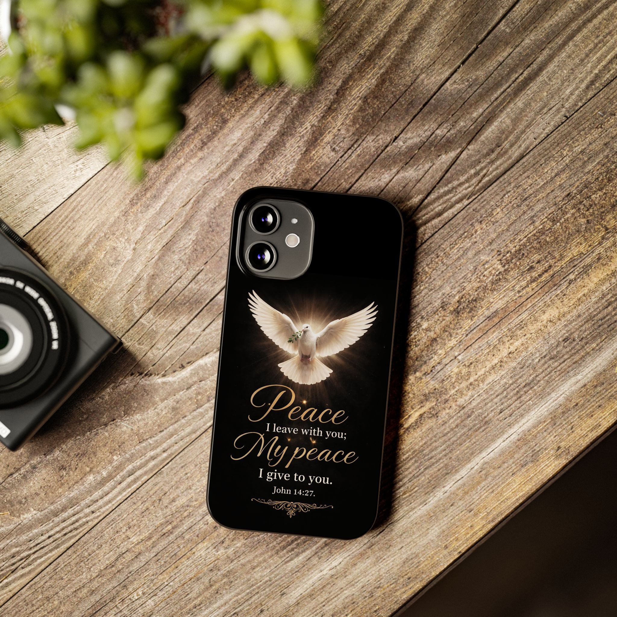 John 14:27 Slim Phone Cases