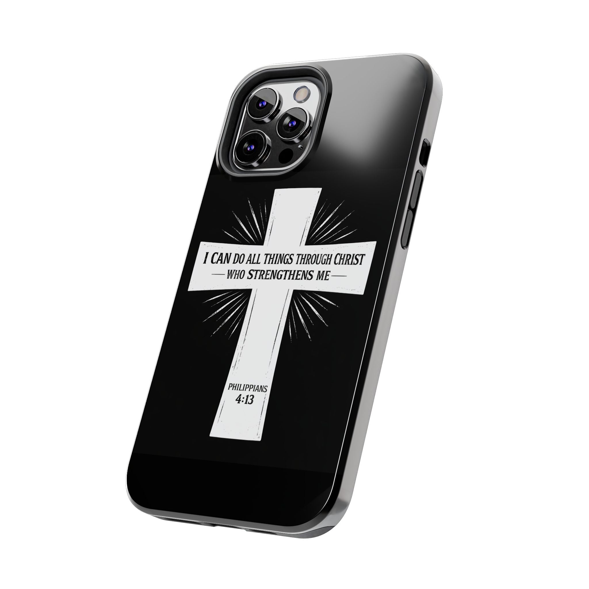 Philippians 4:13 Tough Phone Cases
