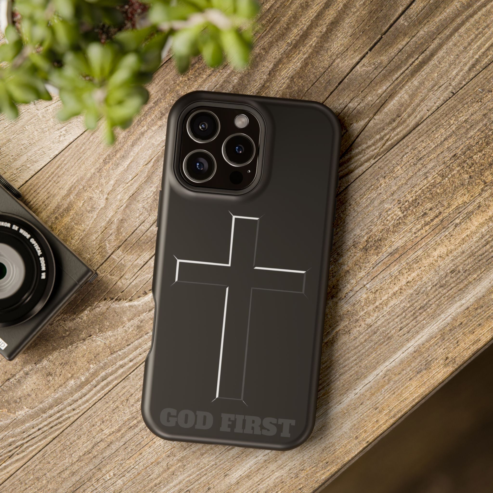 Cross Magnetic Impact-Resistant Cases